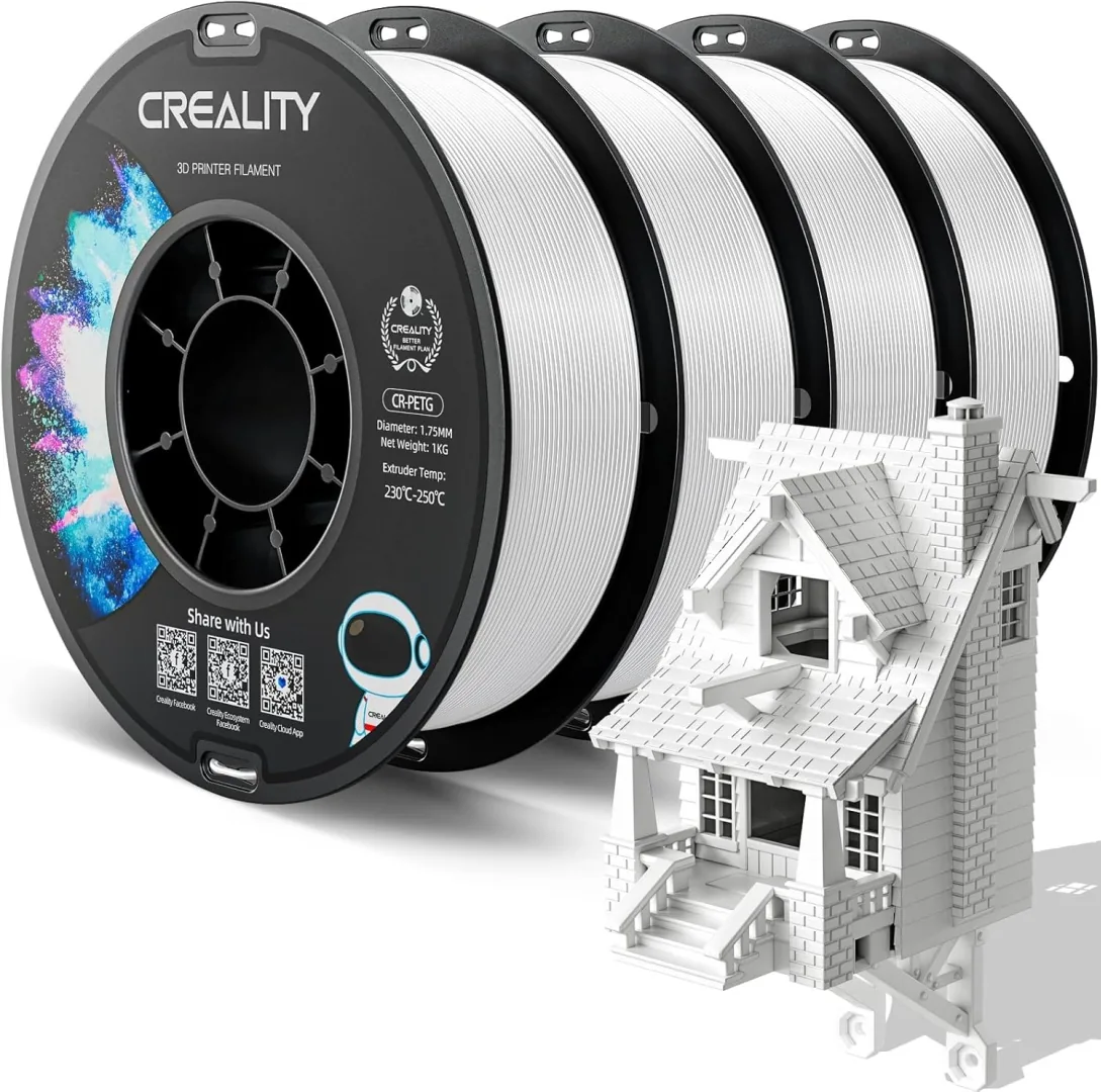 Creality PETG 1.75 мм 4 кг белый