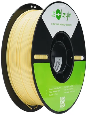 Creality Soleyin PLA 1.75 мм 1 кг желтый