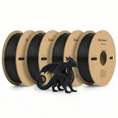 NextShapes PLA 1.75 мм 4 кг черный