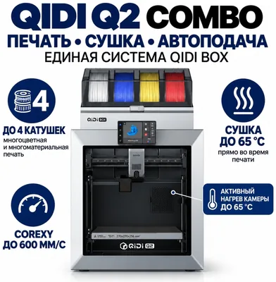 3D-принтер Qidi Tech Q2 ams
