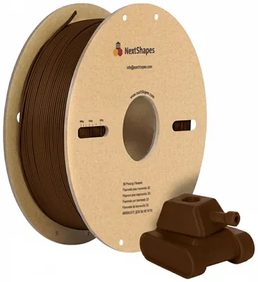 NextShapes PLA 1.75 мм 1 кг шоколадный