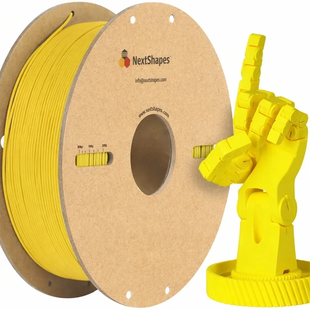 NextShapes PLA 1.75 мм 1 кг желтый